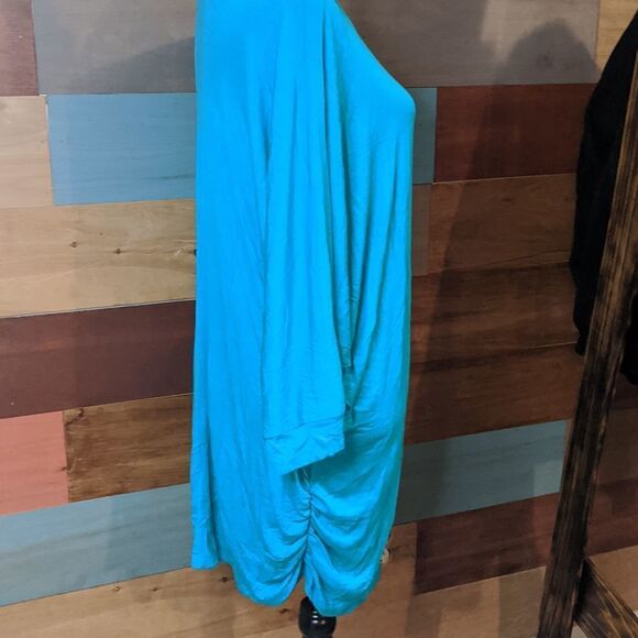 2/$30 nwt 4x jade side shirred super soft top - Picture 2 of 4